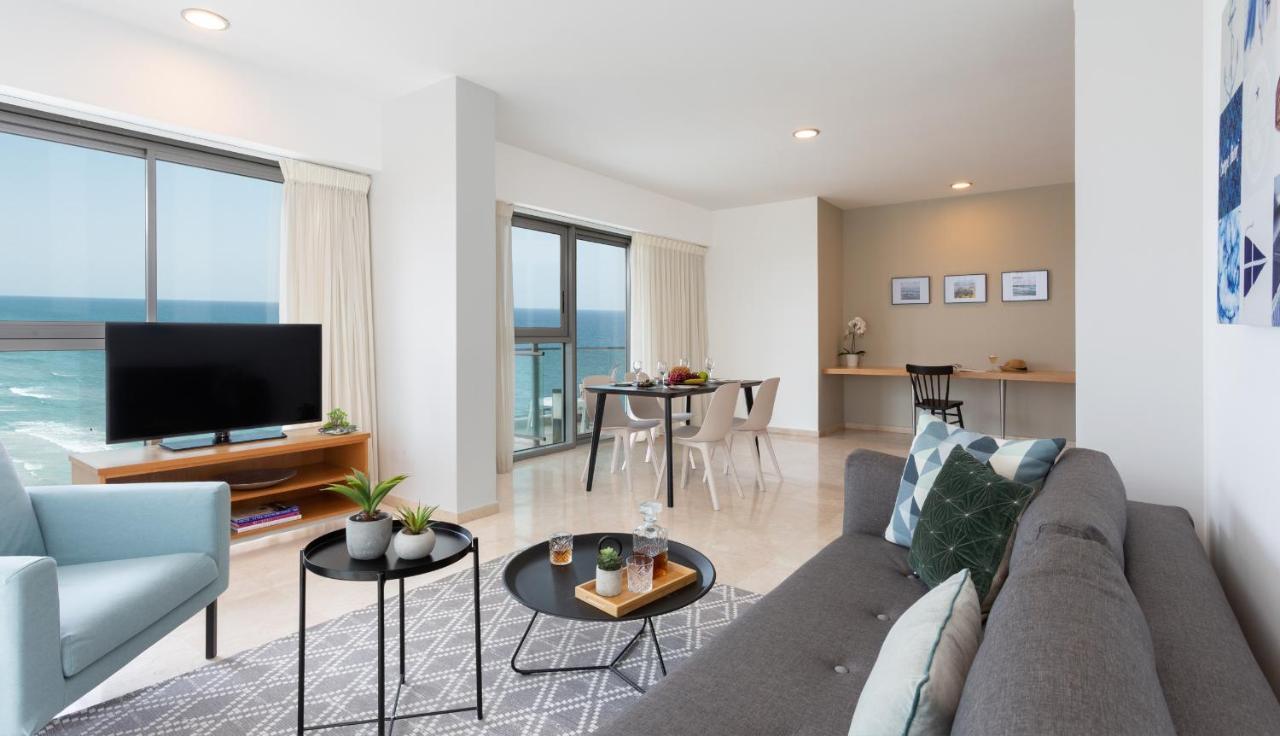 อพาร์ตโฮเทล โอเคียนอส บามารีนา Aparthotel Herzliya ภายนอก รูปภาพ