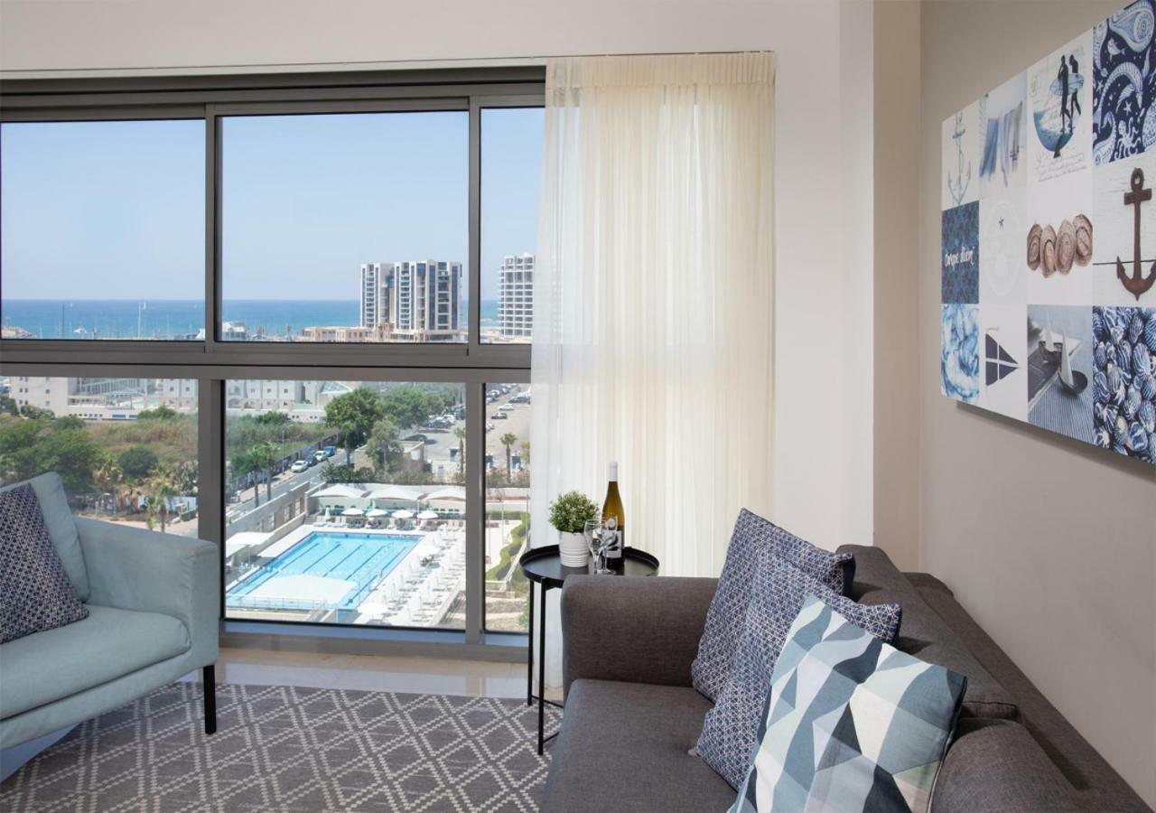 อพาร์ตโฮเทล โอเคียนอส บามารีนา Aparthotel Herzliya ภายนอก รูปภาพ